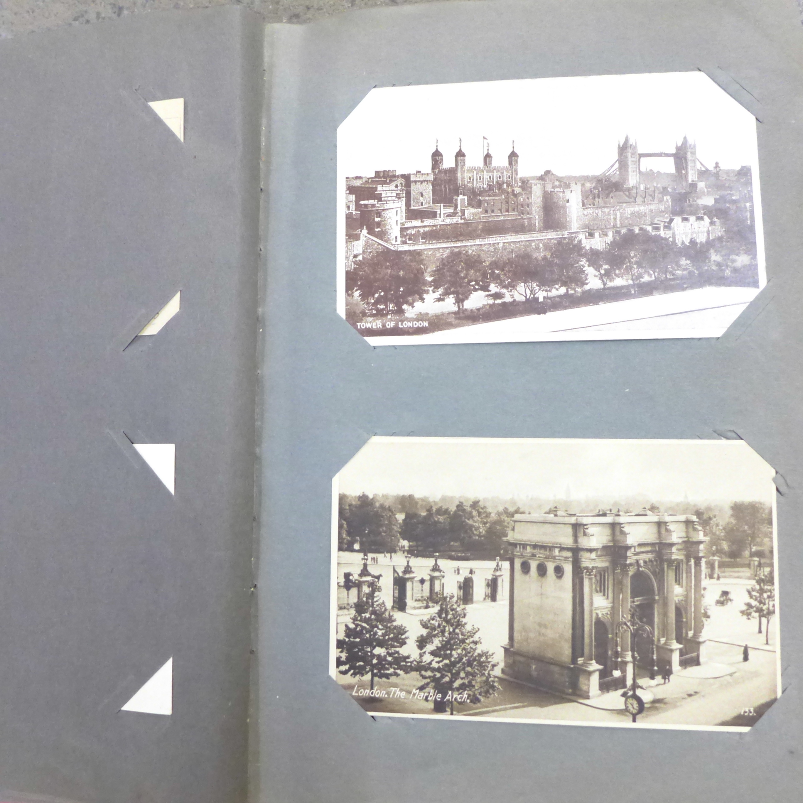 Postcards; vintage postcard album and collection (59) - Bild 4 aus 6