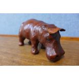 A small leather of hippopotamus