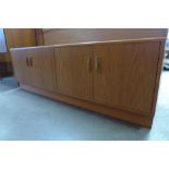 A G-Plan Fresco teak four door lowboard