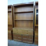 A Nathan teak bookcase