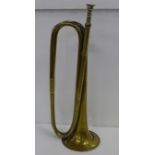 A cavalry bugle, circa 1910, Potter of London maker