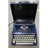 A Silver-Reed Silverette typewriter, also marked made in Japan, Silver Seiko Ltd. **PLEASE NOTE THIS