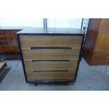 A Stag C-Range walnut chest of drawers, by John & Sylvia Reid