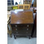 An Edward VII mahogany bureau