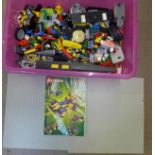 A collection of Lego