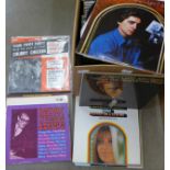 LP records, mainly 1960's, sound tracks, Elvis Presley, etc.