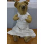 A Teddy bear, possibly German, 43cm