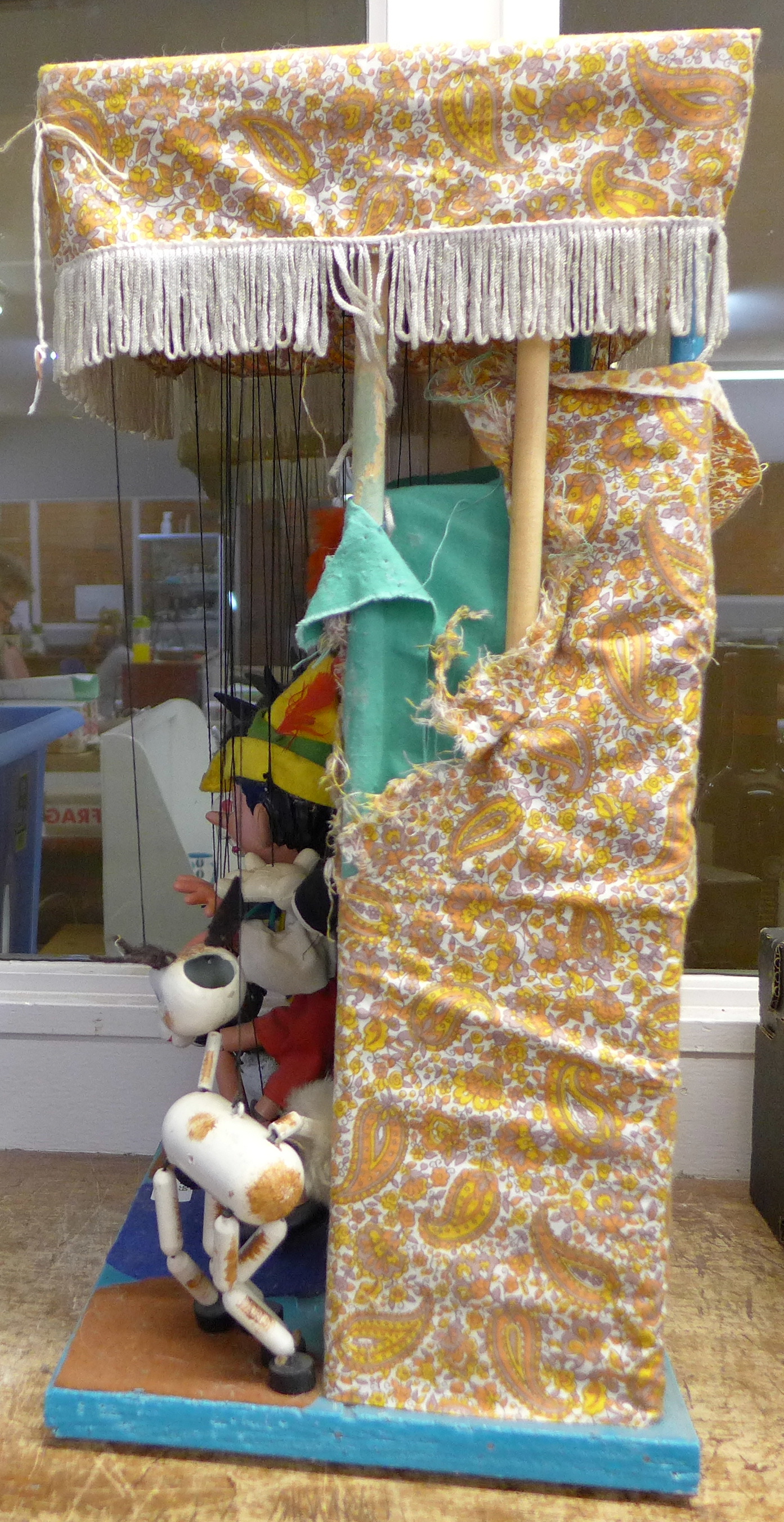 A Pelham Puppet theatre display with five Pelham puppets - Image 6 of 6