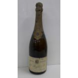 A bottle of 1943 Pol Roger & Co. Champagne, reserved for Great Britain