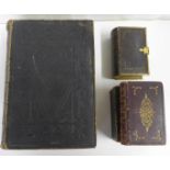 A Holy Bible, 1872 and two prayer books **PLEASE NOTE THIS LOT IS NOT ELIGIBLE FOR POSTING AND