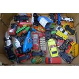 Corgi and other die-cast model vehicles, playworn