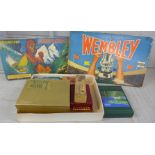 A collection of vintage board games and puzzles **PLEASE NOTE THIS LOT IS NOT ELIGIBLE FOR POSTING
