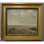 A. Von Thoyen, Post Impressionist landscape, oil on canvas, 50 x 60cms, framed
