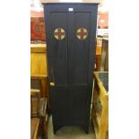 A Victorian painted pine medical cabinet