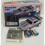 A Nikko Porsche 944 remote control car, boxed