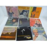 Thirteen 1960's EP's, female artists with picture sleeves including Marianne Faithful