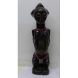 An African Baile fertility figure, 59cm