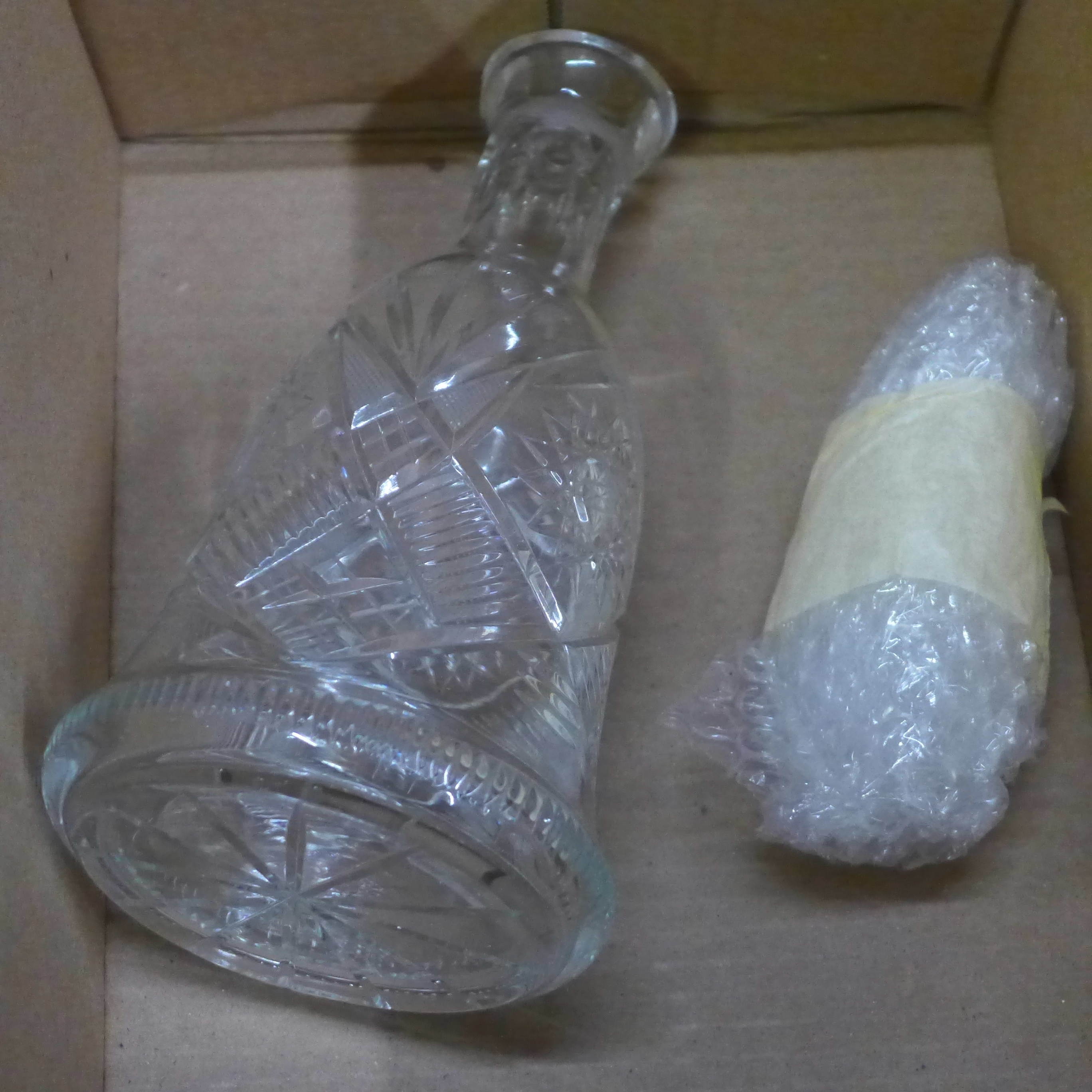 A large collection of glassware including lead crystal, some boxed **PLEASE NOTE THIS LOT IS NOT - Bild 5 aus 6