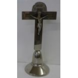 An alloy crucifix, 32cm