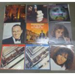 LP records including ABBA, The Beatles, Frank Sinatra, Don McLean, etc. **PLEASE NOTE THIS LOT IS