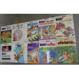 Ten French Adventure of Asterix books, 'Une Aventure D'Asterix Le Gaulois'