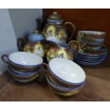 A Chinese tea set