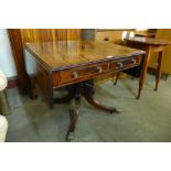 A George IV mahogany sofa table