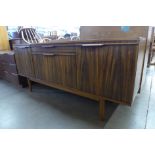 An afromosia sideboard