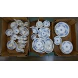 Coalport Revelry tea and dinnerware and coffee cans and saucers