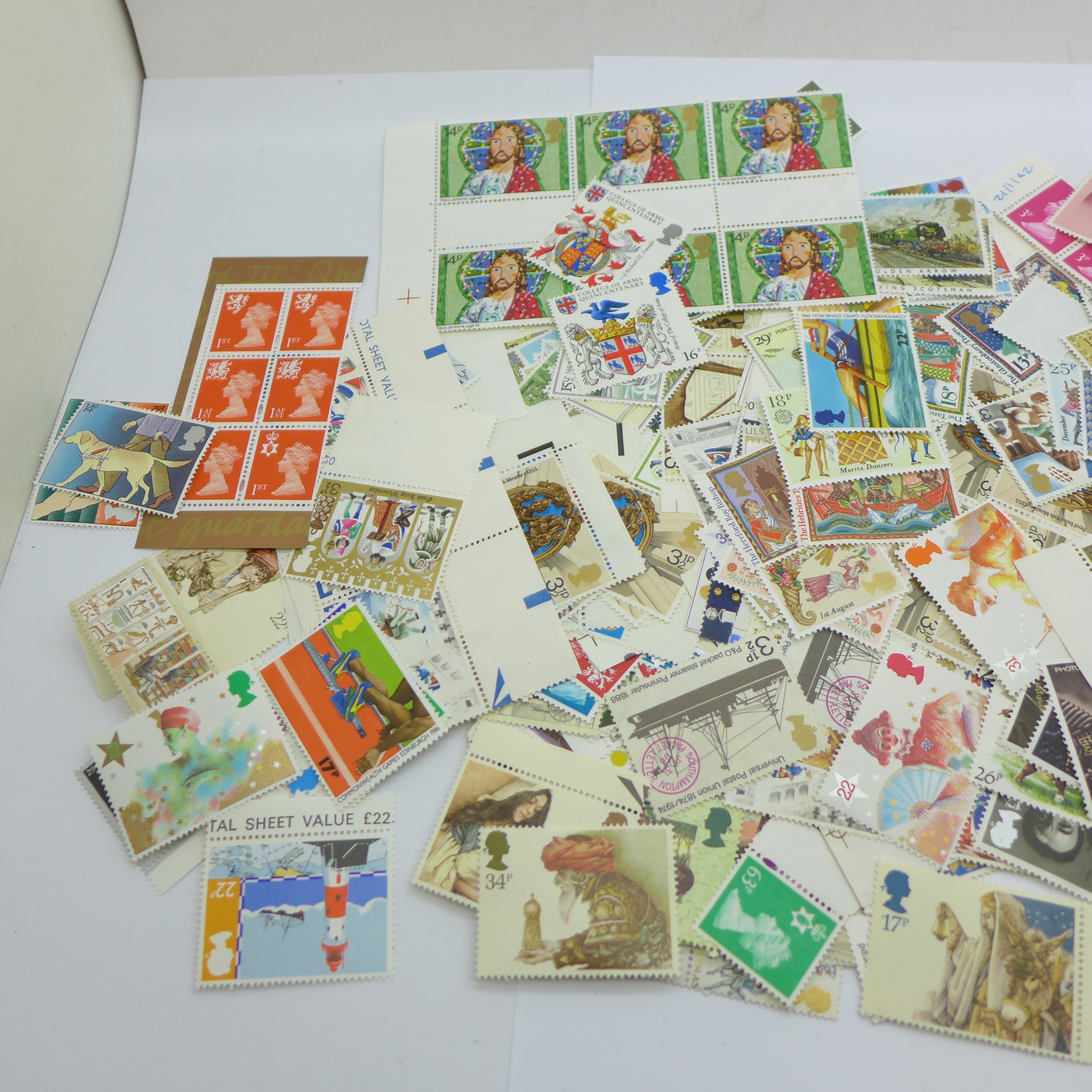 Stamps; £100 GB face for postage - Image 2 of 3