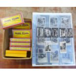 A collection of Eastman slides/transparencies of Hong Kong together with ten postcards and trade
