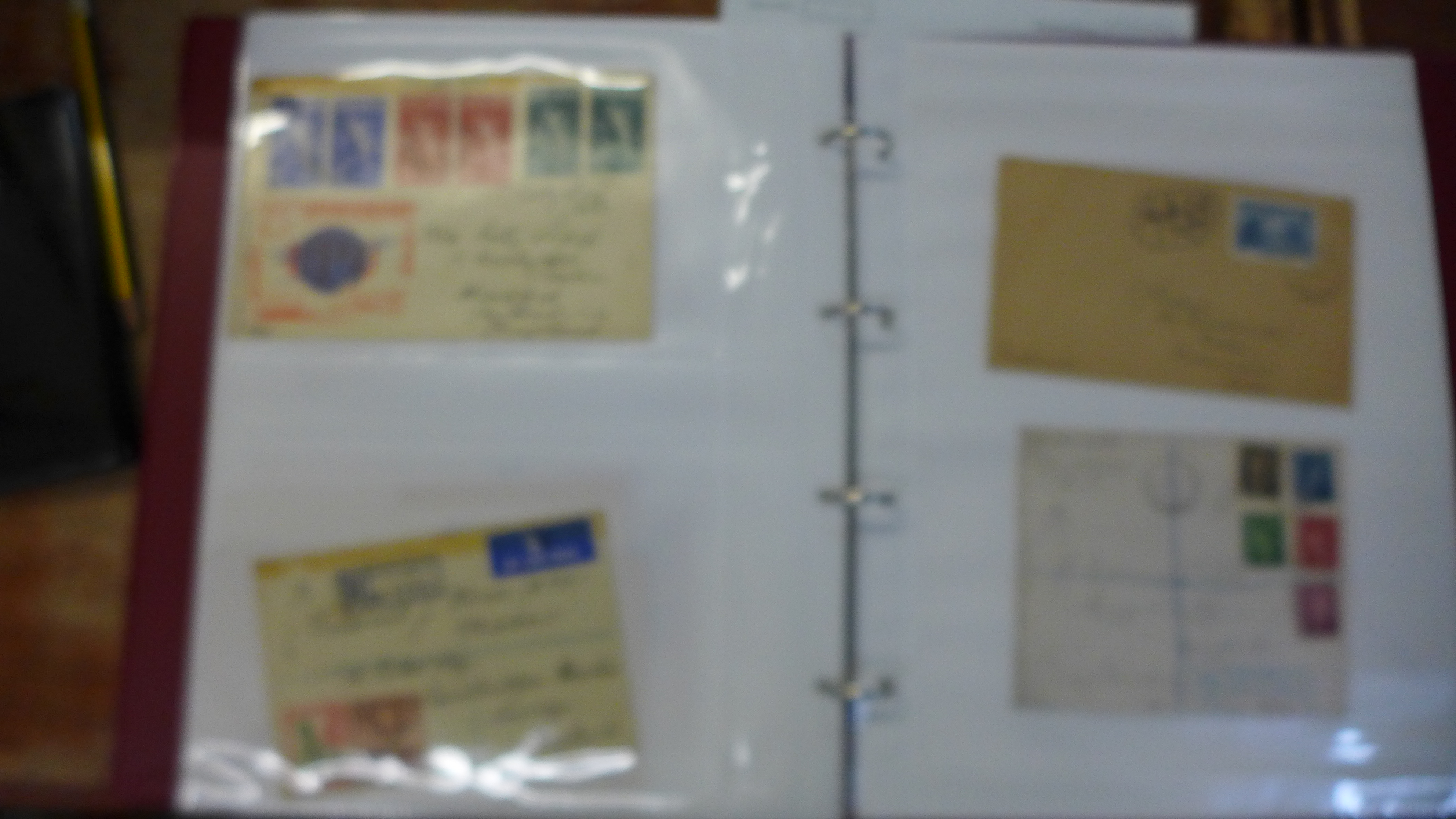 Stamps; King George VI Commonwealth postal history and first day covers in album (60 covers) - Image 5 of 5