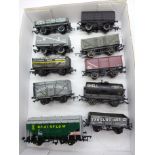 Ten Bachmann model railway wagons