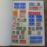 An album of over 350 stamps