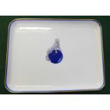 A Limoges Cartier dish, 208mm x 158mm