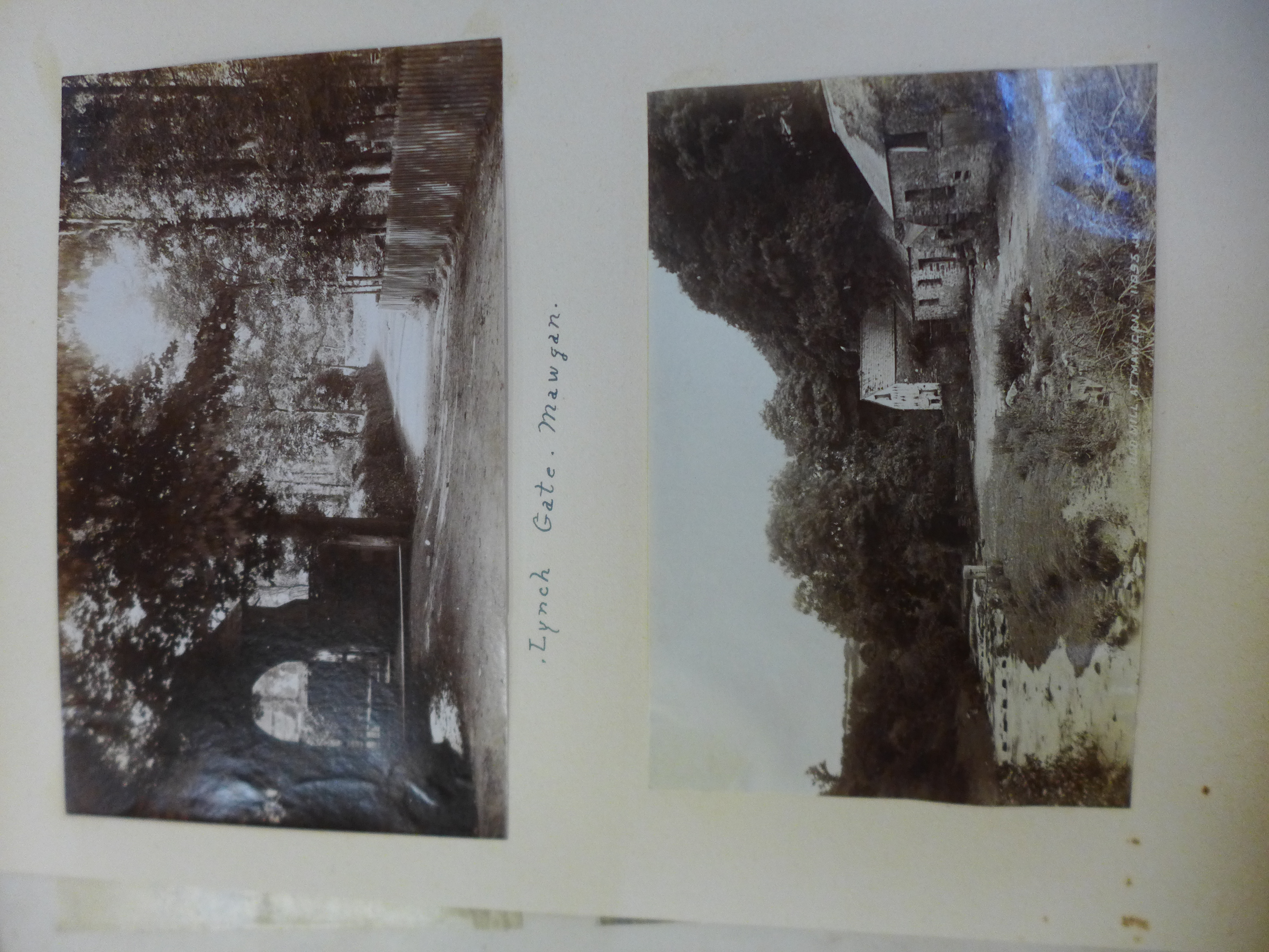 A collection of Victorian and Edwardian photographs on album pages, featuring scenes in Italy, - Image 2 of 6