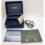 A Seiko wristwatch