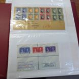 Stamps; King George VI Commonwealth postal history and first day covers in album (60 covers)