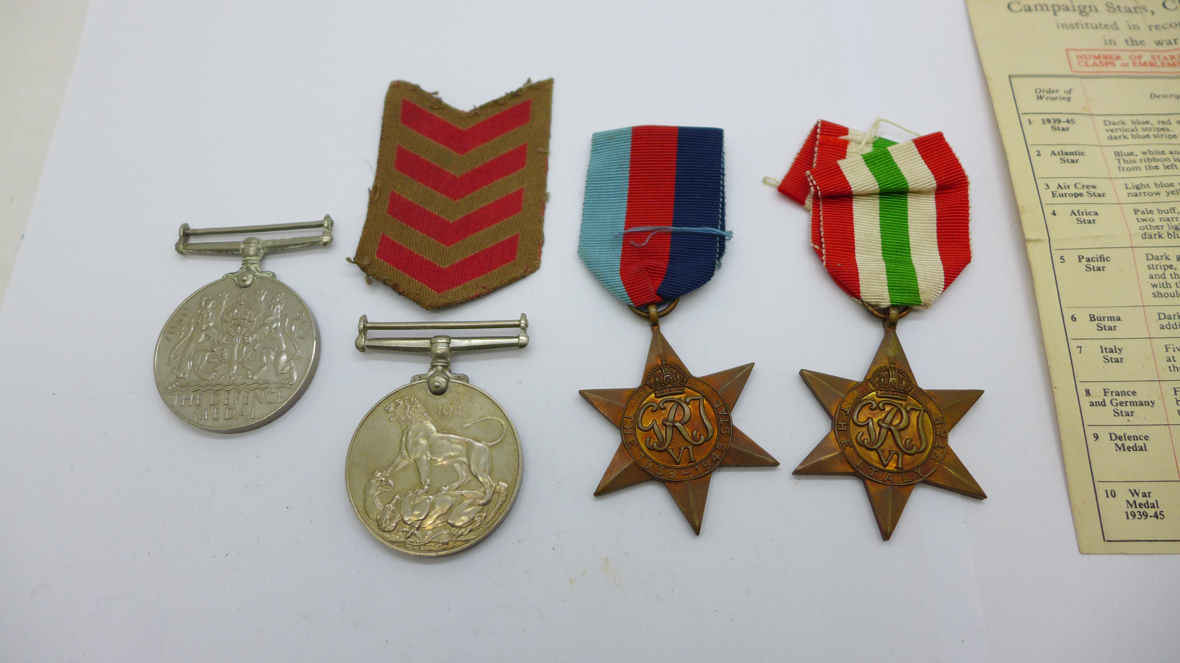 Four WWII medals - Bild 2 aus 4