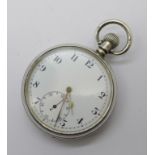 A silver Limit pocket watch