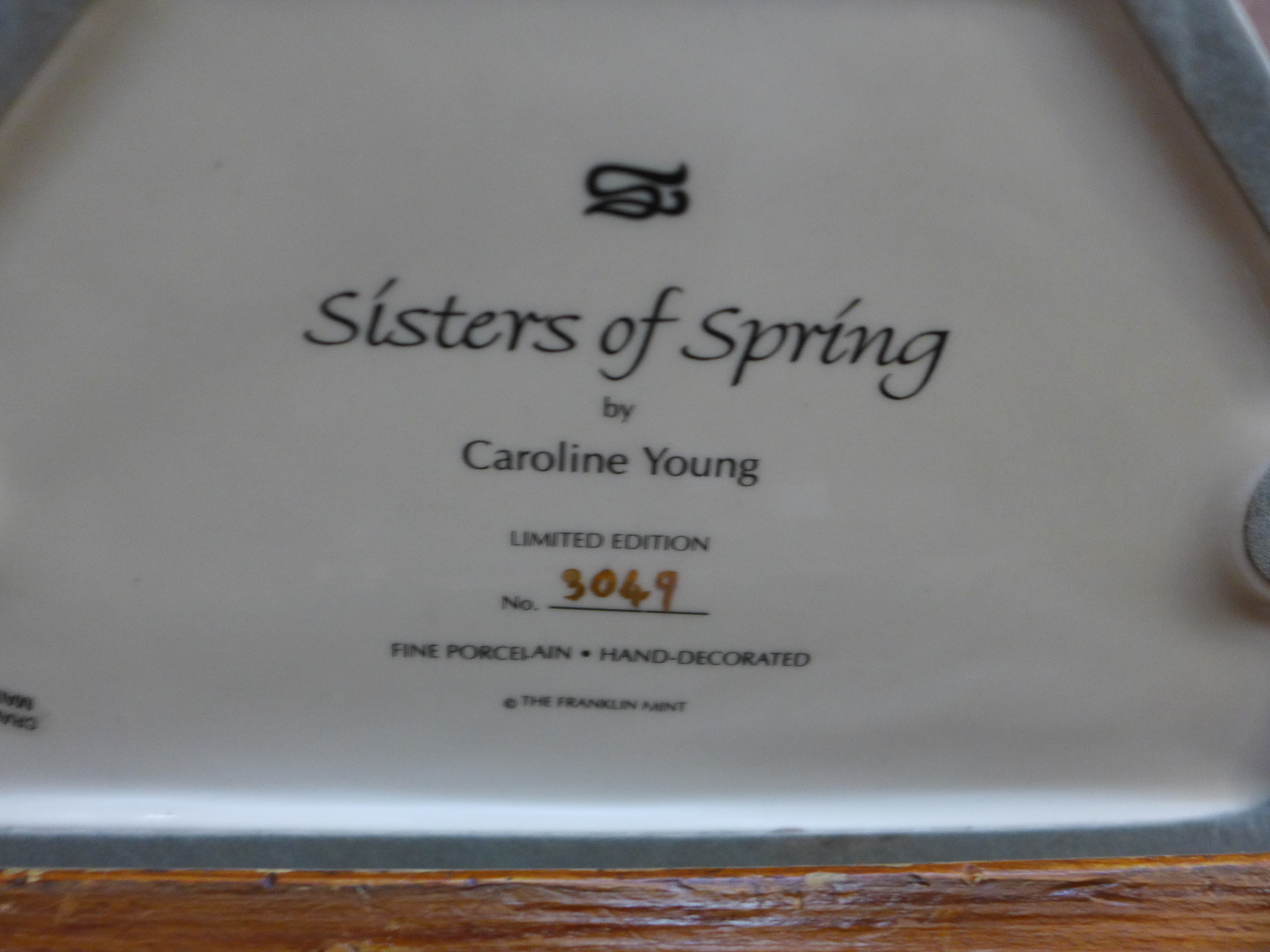 Two Franklin Mint figures, Sisters of Spring and Empress of The Snow - Image 2 of 3