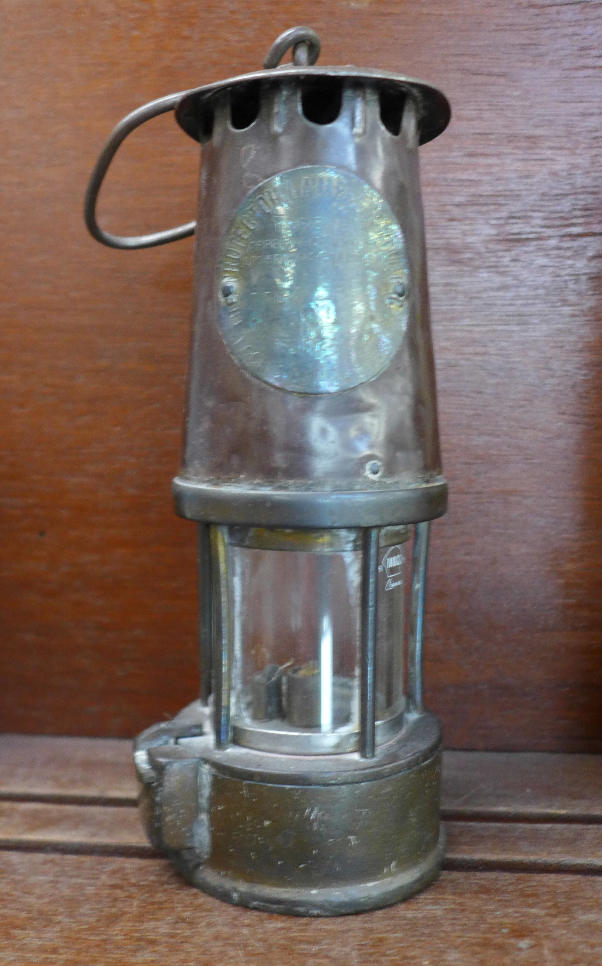 A miner's lamp