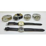 Wristwatches including Favre-Leuba and Timex