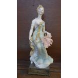 An Albany Fine China limited edition figure, Les Belles Plumes, with certificate