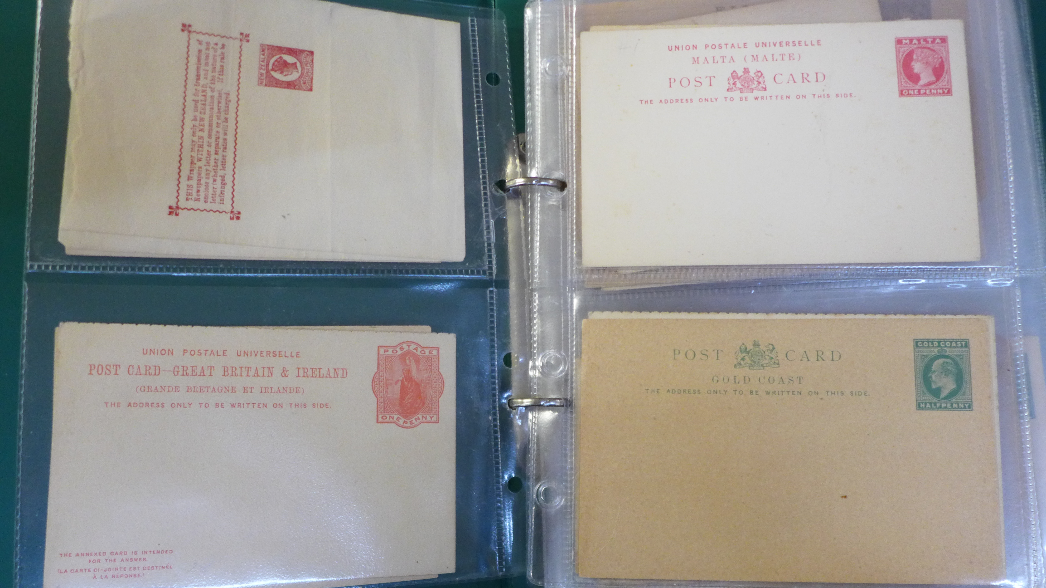 Stamps; GB and Commonwealth mint postal stationery from Queen Victoria onwards (58 items)
