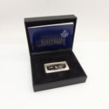 A Singapore Airlines silver ingot, .800 silver