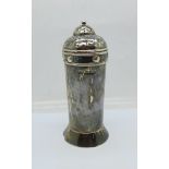 A silver sugar shaker, Robert Richard Prout, London 1943, 235g