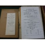 Estate Agents auction sales particulars; one dating to 1852 for a pair of marine mansions in Bognor,