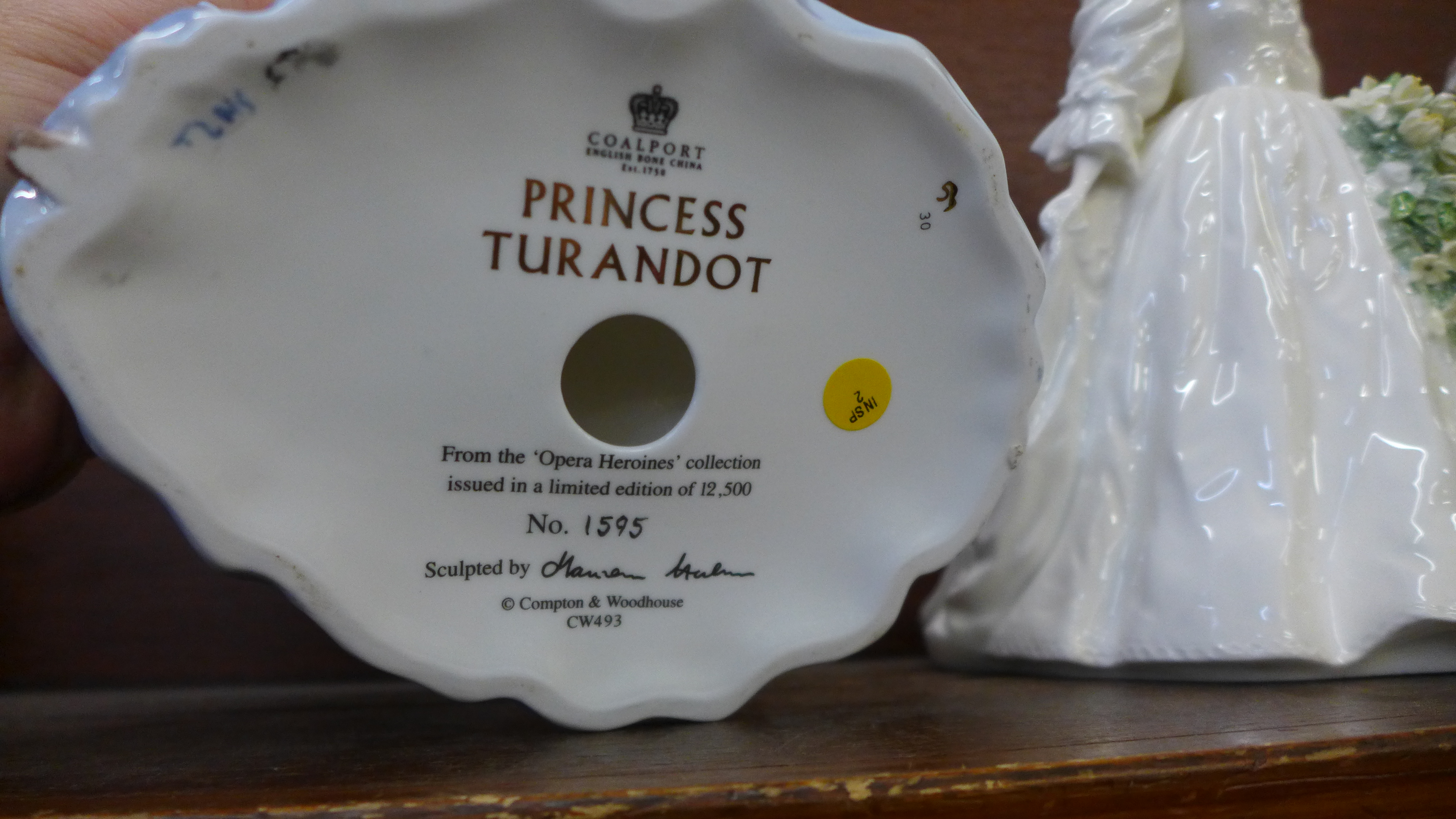 Three limited edition Coalport figures, Diana, Princess of Wales, Princess Turandot and Empress - Image 2 of 4