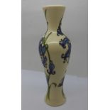A Moorcroft bluebell vase, 20.5cm